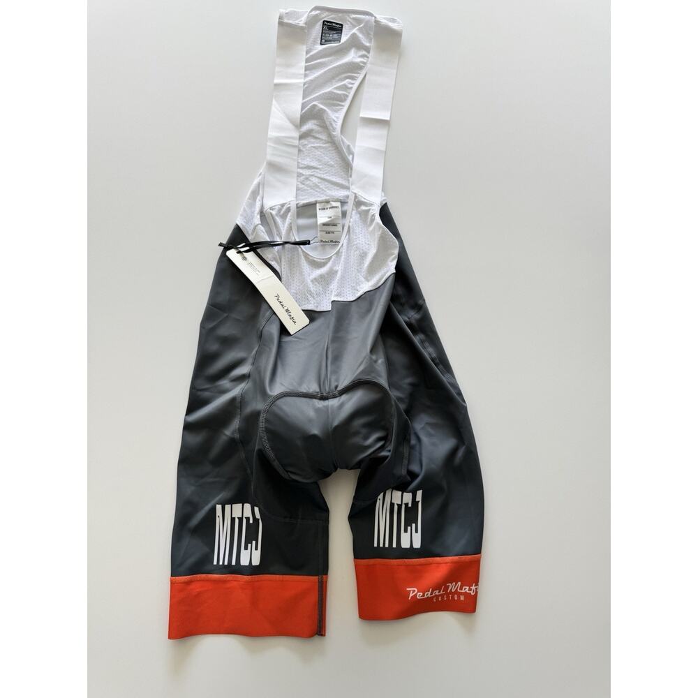 Pedal Mafia Men's Pro Custom Cycling Club Bib Shorts Size XL NWT
